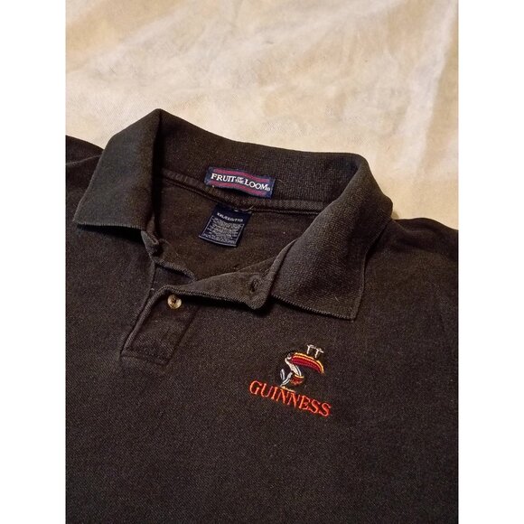 Guinness Beer Polo Shirt Men's XXL Toucan Embroidered Beer Logo - Picture 1 of 5